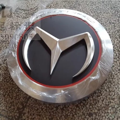 三维徽标定做厂家不锈钢金属车标