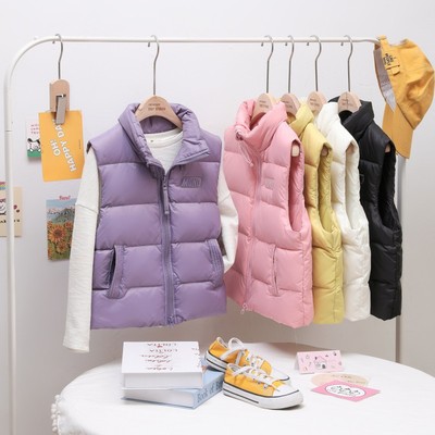 monoug童装马甲新款羽绒服