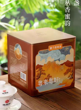 徐聘号密兰香单枞粤来粤好中高火浓香密韵单枞茶罐装散茶500g正品