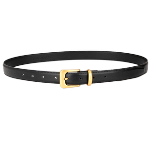 牛当家女款真皮皮带休闲INS针扣牛皮腰带女士时尚OL装饰裤带女