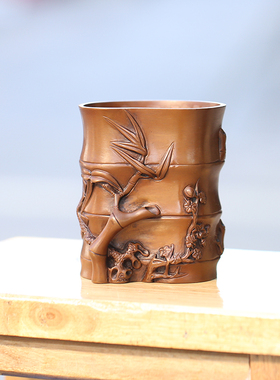 紫铜孤品家居装饰送礼馈赠摆件