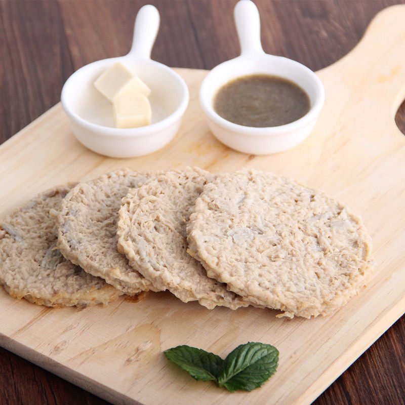 台湾松珍鸿昶素食爱之素蔬菜排养生牛蒡排汉堡排仿荤素食冷冻品