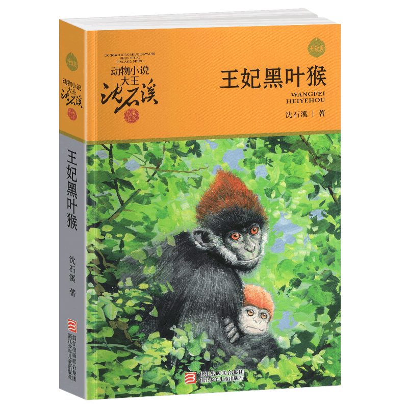 王妃黑叶猴沈石溪正版小学四年级五年级全集全套书浙江少年儿童出版社非注音版完整版动物小说大王品藏书系生课外阅读经典书目