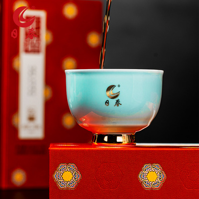 日春茶叶茶具茶杯个人杯【玲珑杯】陶瓷铁观音岩茶红茶通用