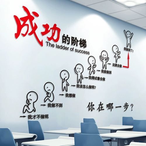 Наклейка на стену, постер для офиса, украшение, наклейки, самоклеющийся макет, может прилипать к стенам и поверхностям