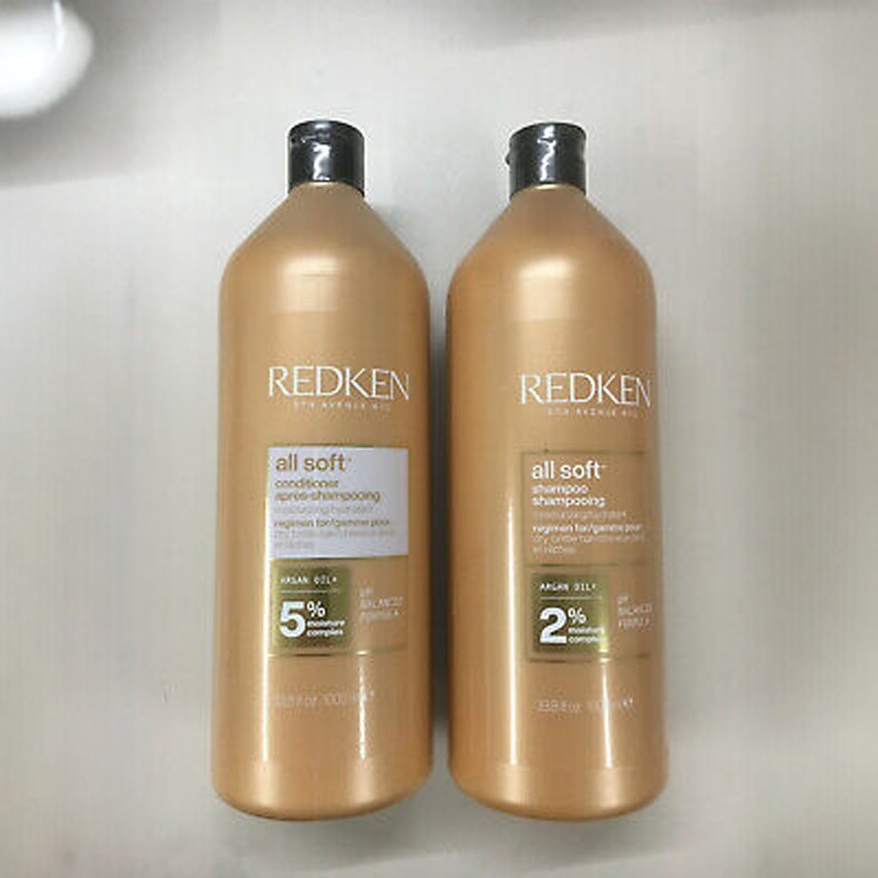 列德肯Redken all soft全面柔顺洗发水护发素沙发深层保湿修复