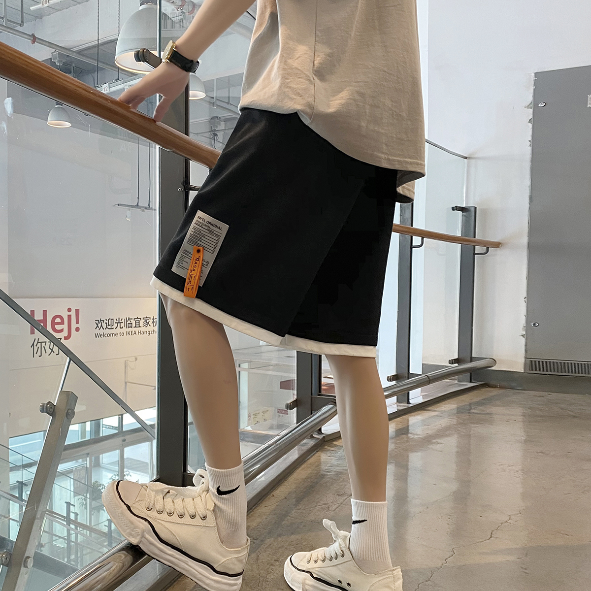 学生宽松潮流运动休闲短裤