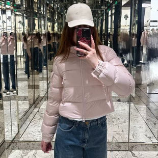 M蒙家25秋冬新款羽绒服女短款加厚白鵝絨寬松瑪雅经典小个子外套