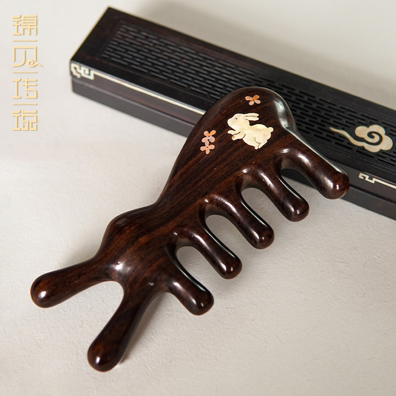 锦贝传说家用送礼螺钿按摩梳