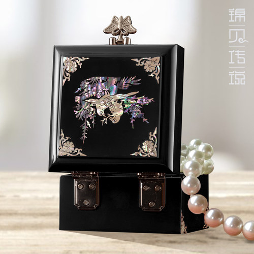 锦贝传说首饰盒文玩收纳盒复古风