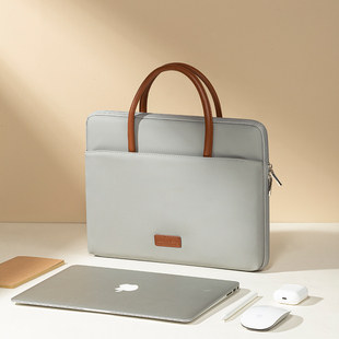 笔记本电脑包手提包内胆包14寸适用苹果macbook air荣耀华为matebook联想16英寸小新pro13男女新款防水保护套