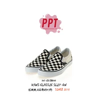 Ball ass Vans kẻ sọc đen trắng một bàn đạp Giày trung tính VN-0EYEBWW - Dép / giày thường giày the thao nam giá rẻ