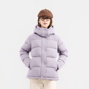 5格中长90鹅绒25冬季 三防收腰面包泡芙加厚羽绒服女保暖外套 新款