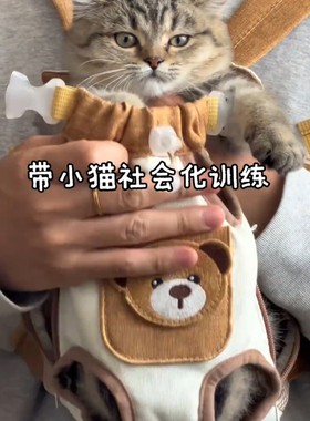 猫狗外出便携透气双肩包夏季透气