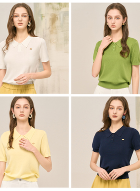 良町LD·OJ 五色入荷 | 天丝·棉·蚕丝 上瘾好穿短袖T恤polo上衣