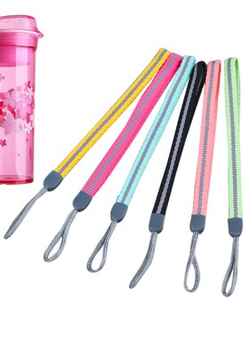 2条特惠500 400 430ml毫升水壶杯盖饰品提绳短带挂绳杯手绳盖子