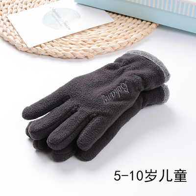 5-8秋冬儿童摇粒绒小学生手套