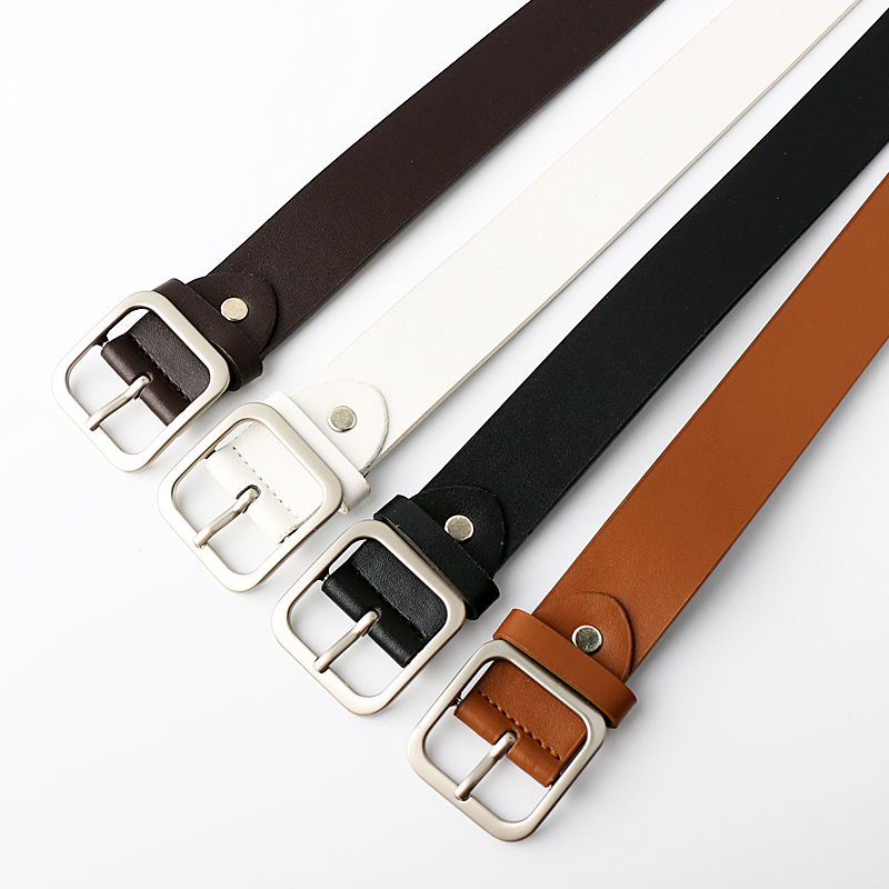 宽腰带男女简约百搭装饰牛仔裤大码加长皮带韩国青年潮流裤带配饰