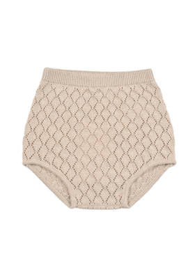 D1486 纯棉婴幼儿女童新生儿大屁屁裤宽松针织舒适透气小童短裤