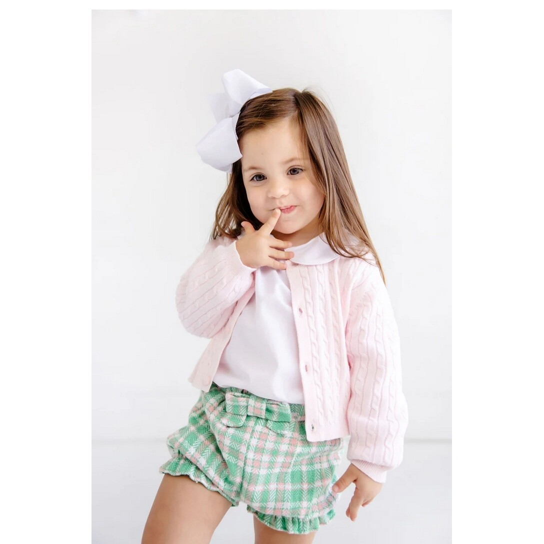 D1644 女童可爱百搭针织衫中小童婴幼儿毛衣圆领长袖开衫休闲上衣