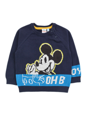 D1818 纯棉舒适男童宝宝婴幼儿毛衣针织衫圆领长袖套头衫小童