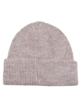 C821 两色 北欧 羊毛羊驼毛针织保暖秋冬成人男女款毛线帽子