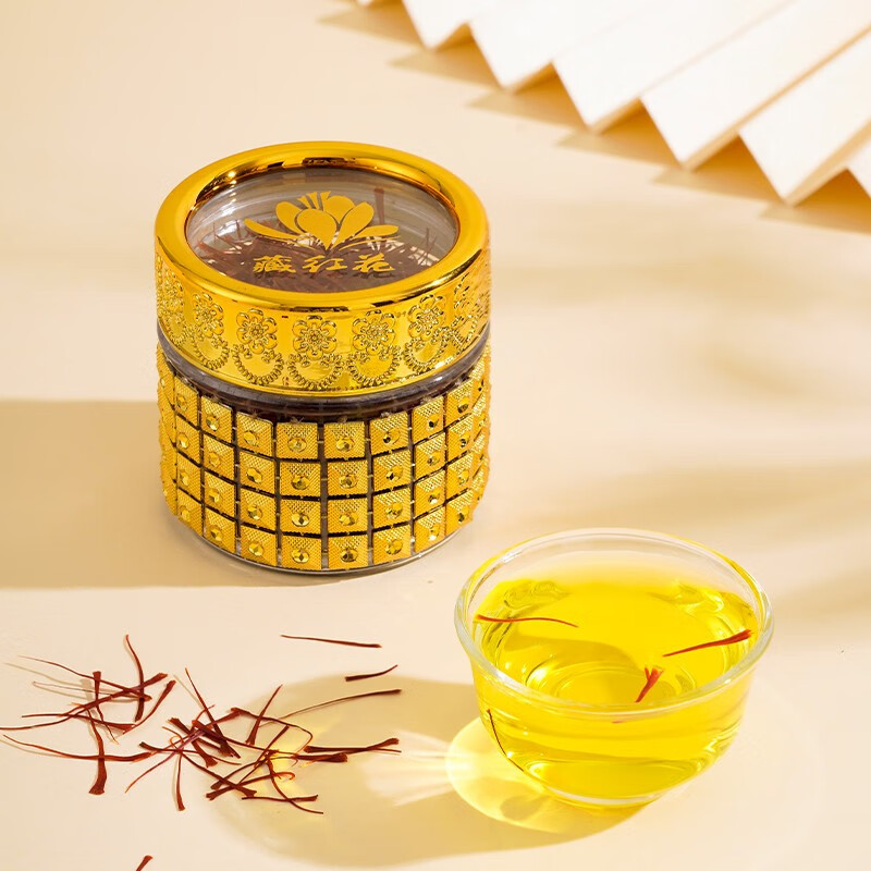 云麓 西藏藏红花正品精选特优西红花正宗臧红花茶正品番红花健康