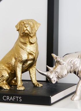 动物摆件客厅玄关电视柜装饰品