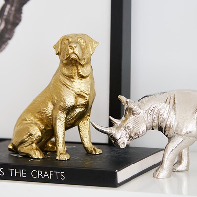 动物摆件客厅玄关电视柜装饰品