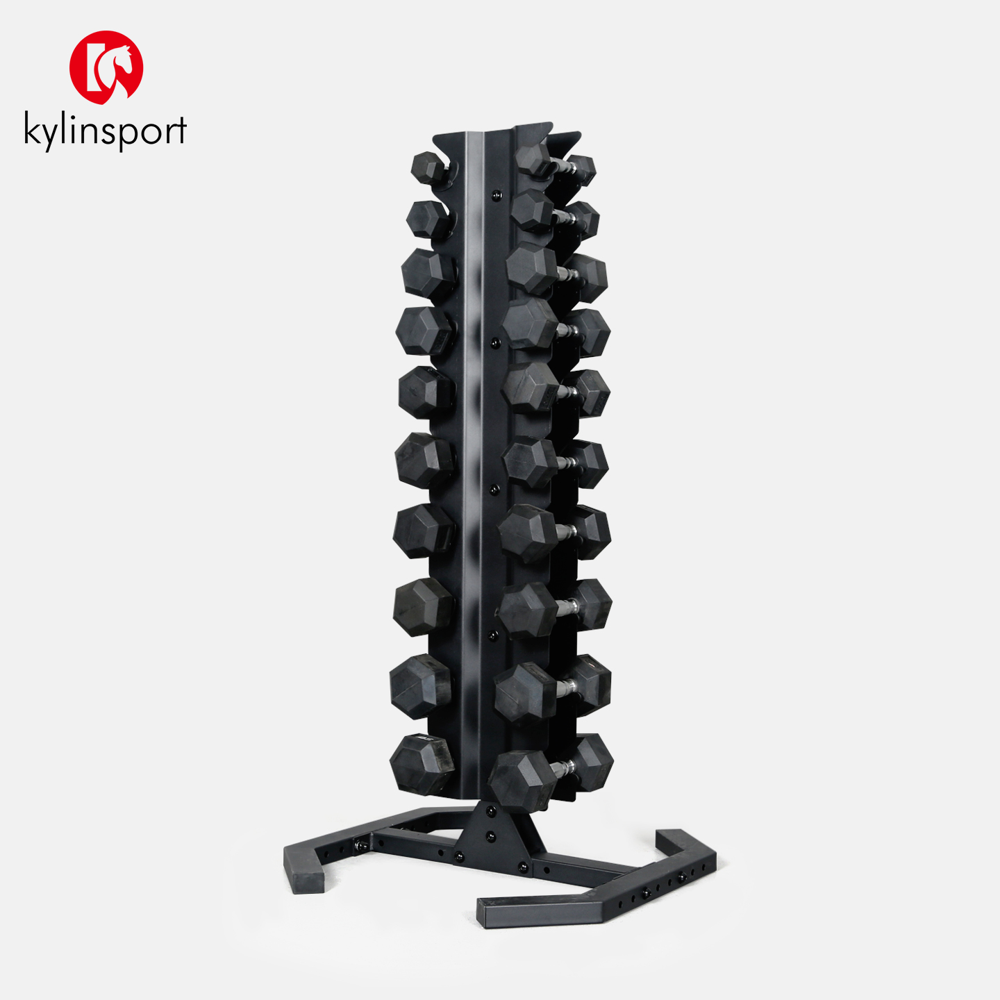 十对装哑铃架存储架收纳架