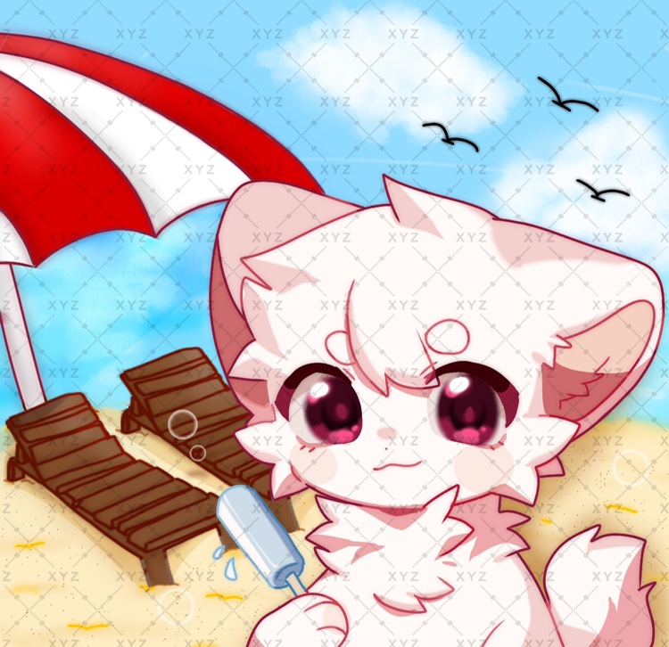 盐牌模板约稿定制furry兽圈幻想生物白菜价