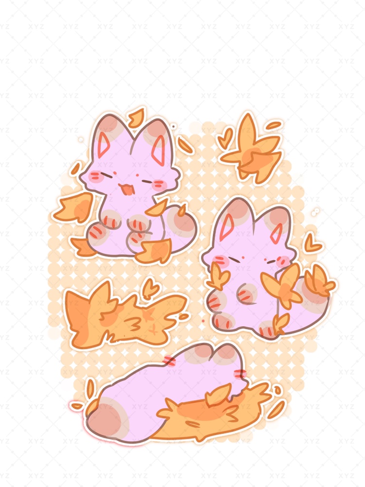 yuan兽设模板约稿定制furry兽圈幻想生物壁纸贴纸白菜价