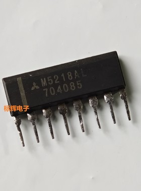 直插 M5218AL BA15218N L运算放大器IC芯片SIP-8 进口拆机