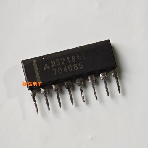 直插 M5218AL BA15218N L运算放大器IC芯片SIP-8 进口拆机