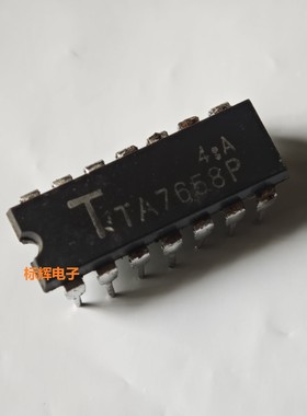 直插 TA7658P 原装进口拆机音频放大器IC芯片 DIP-14