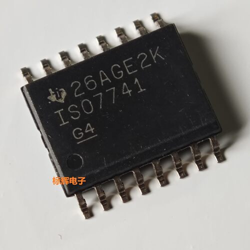 ISO7741FDWR FQDWRQ1 FQ F DWR QDWRQ1 Q BDWR B数字隔离器IC芯片