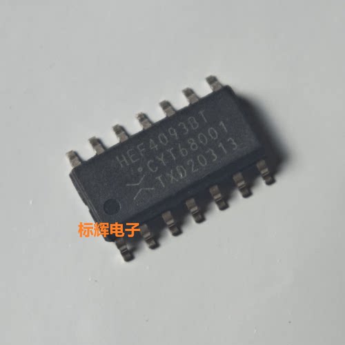 贴片 HEF4093BT CD4093BM HCF4093BT 进口逻辑IC芯片 可直拍