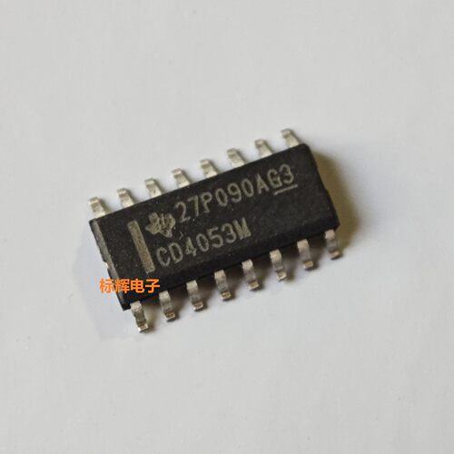 CD4053BM HEF4053BT M模拟多路复用器芯片 SOP-16 可直拍