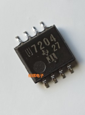 贴片 SN74HCU7204PS PSR U7204 双反向器IC芯片 SOP-8宽5.2MM