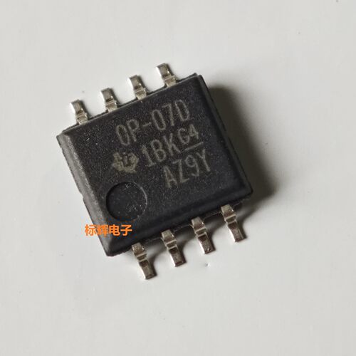 贴片 OP-07DPSR D全新进口运算放大器IC芯片SOP-8宽5.2MM 可直拍