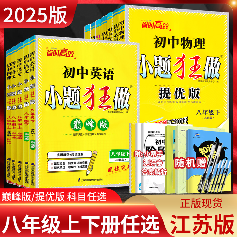 小题狂做提优版巅峰版八年级任选