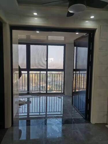 北京定制极窄边框门厨房卫生间阳台玻璃门小空间省地儿门PD门PT门 - 封面