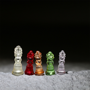 惠古DIY琉璃散珠金刚铃转运金刚杵手串配件手工材料手机挂件饰品