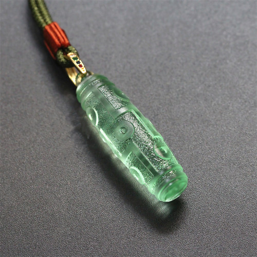 九眼天珠饰品古法琉璃吊坠