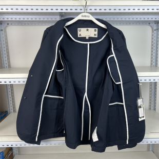 班尼路Baleno Urban秋冬西服男修身时尚休闲蓝色西装外套85006004