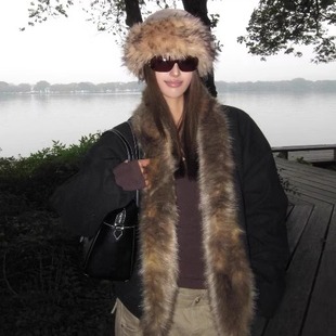 90白鸭绒环保皮草夹克羽绒服2025新款 小个子派克服外套女冬 年轻款