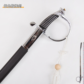 金属仪仗升旗指挥刀非天安门阅兵礼宾礼仪装 饰西洋刀剑道具未开刃