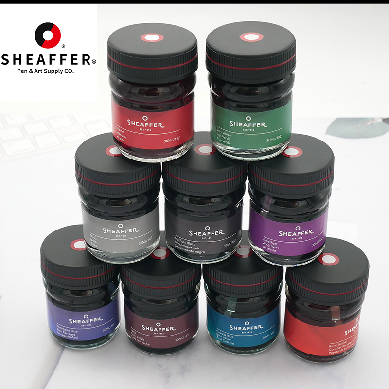 犀飞利果酱瓶9种颜色彩色墨水