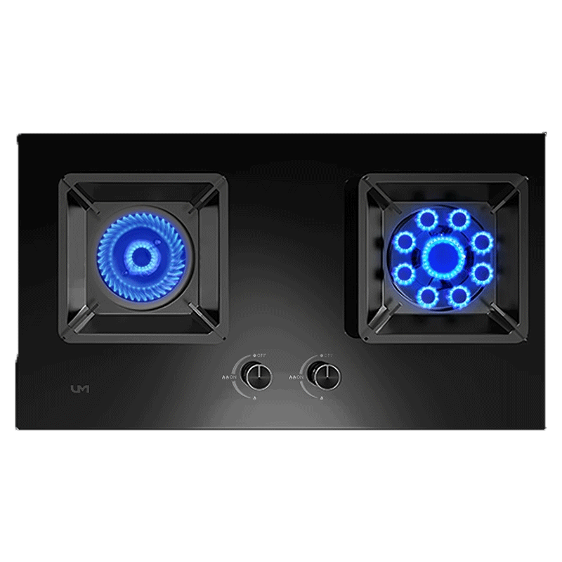 优盟煤气灶双灶燃气灶家用嵌入式天然气灶台式液化气灶猛火灶炉具