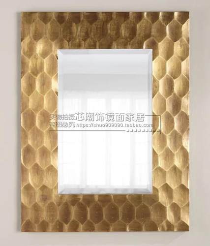 欧式定制壁挂大厅背景装饰镜